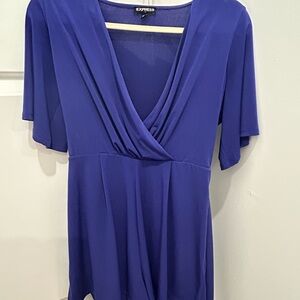 Express Women's Blue Romper (S)